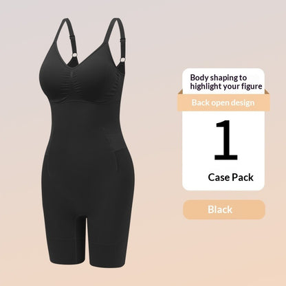 Faja Moldeadora Silueta Libre™ – Apertura Trasera para Baño y Control 360°