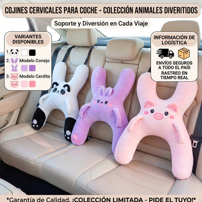 Cojín cervical infantil para asiento de coche