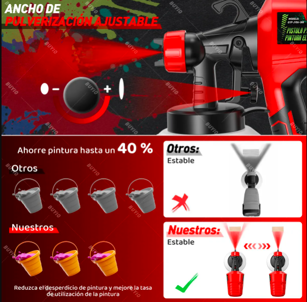 Pistola eléctrica pro