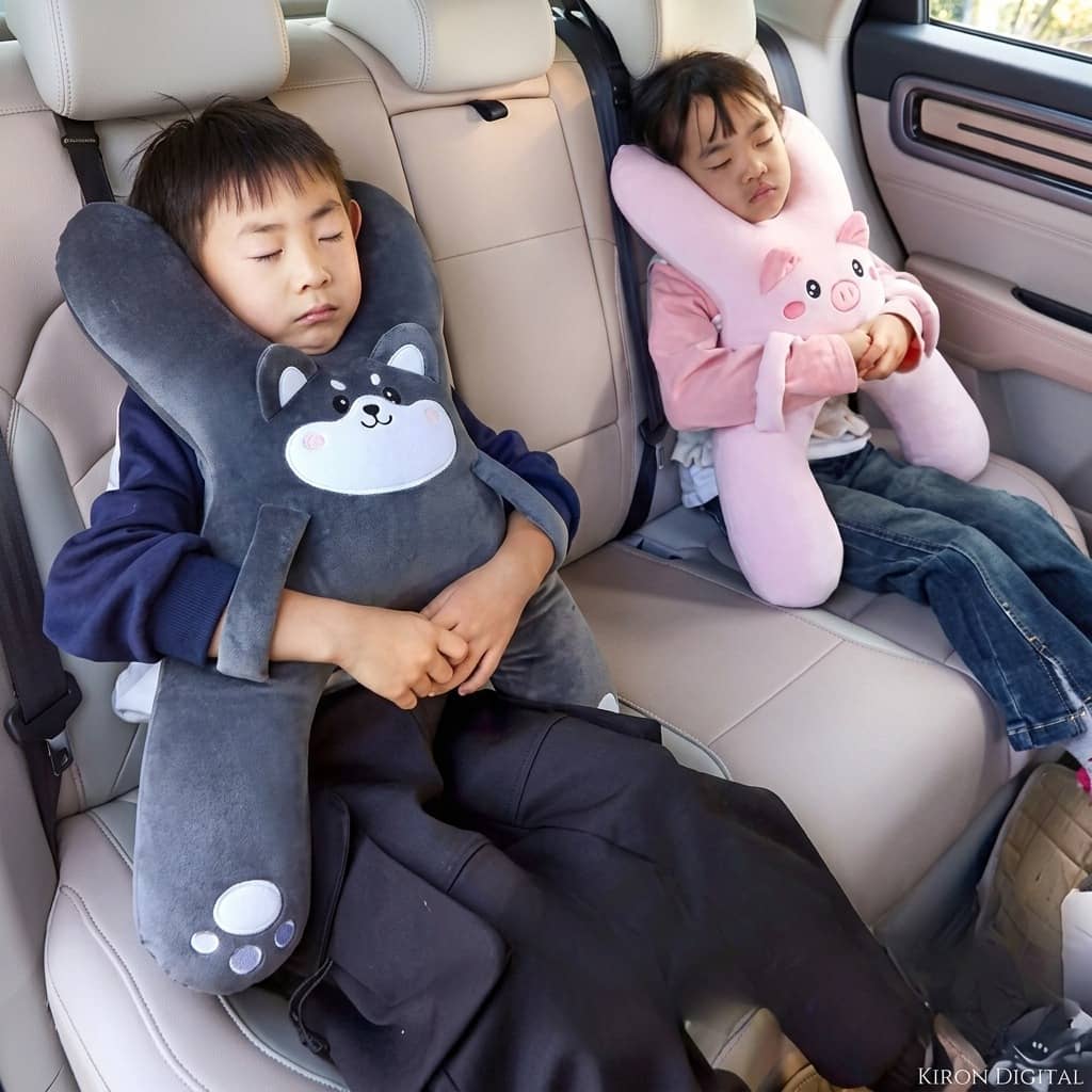 Cojín cervical infantil para asiento de coche