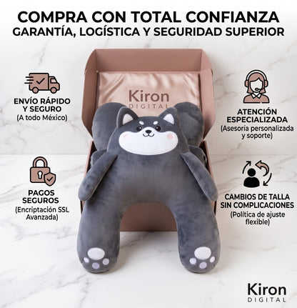 Cojín cervical infantil para asiento de coche